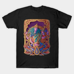 Saraswati Hindu Goddess of Music T-Shirt